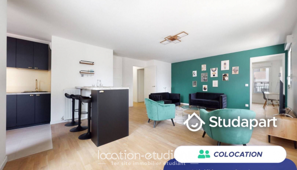 Colocation tudiante Studio à Paris 15me arrondissement (75015)