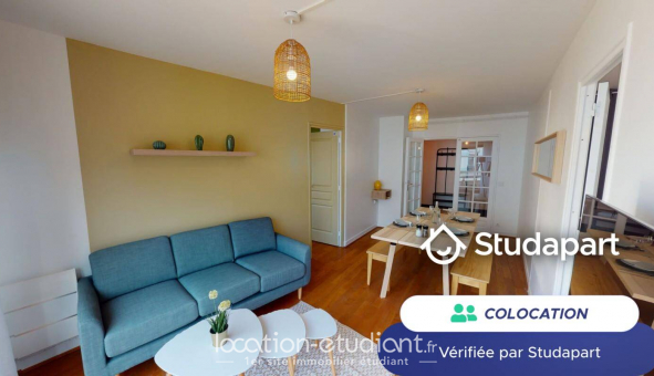 Colocation tudiante Studio à Paris 15me arrondissement (75015)