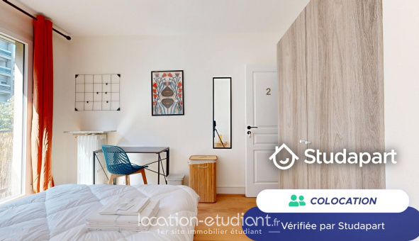 Colocation tudiante Studio à Paris 15me arrondissement (75015)