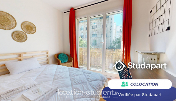 Colocation tudiante Studio à Paris 15me arrondissement (75015)