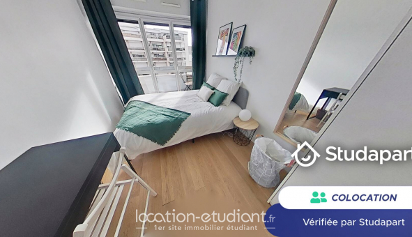 Colocation �tudiante Studio &agrave; Paris 15�me arrondissement (75015)