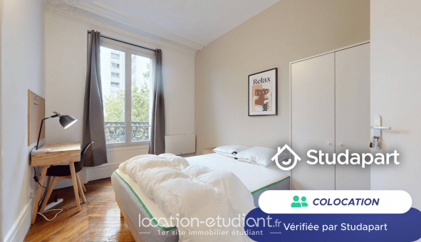 Colocation tudiante Studio à Paris 15me arrondissement (75015)
