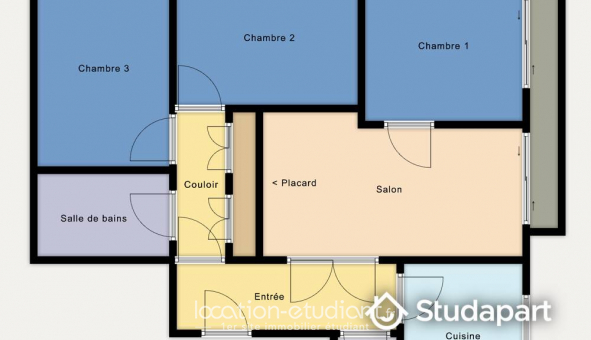 Colocation tudiante Studio à Paris 15me arrondissement (75015)