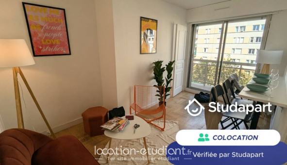 Colocation tudiante Studio à Paris 15me arrondissement (75015)
