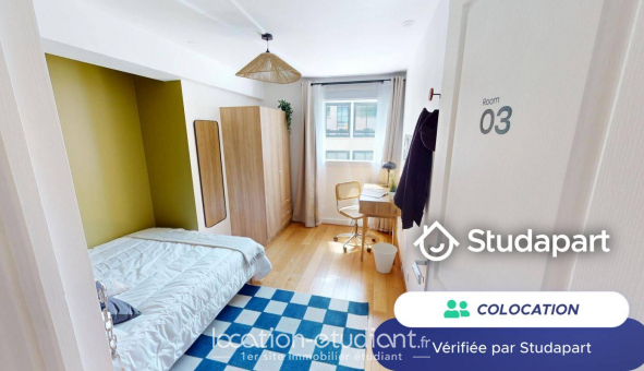 Colocation tudiante Studio à Paris 15me arrondissement (75015)