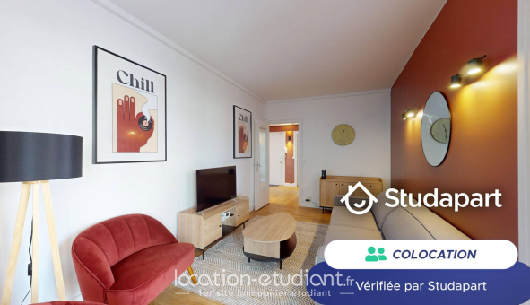 Colocation tudiante Studio à Paris 15me arrondissement (75015)