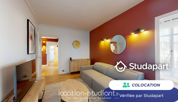 Colocation tudiante Studio à Paris 15me arrondissement (75015)