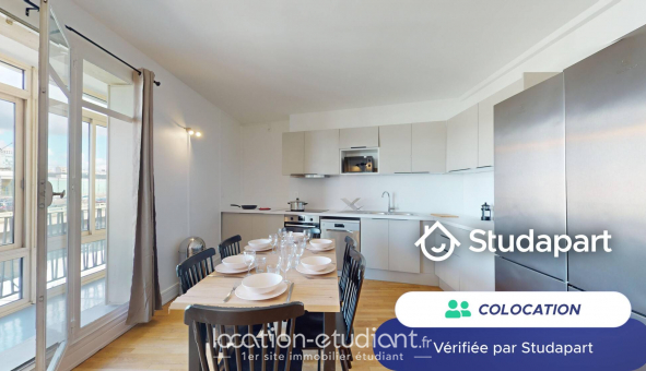 Colocation tudiante Studio à Paris 15me arrondissement (75015)