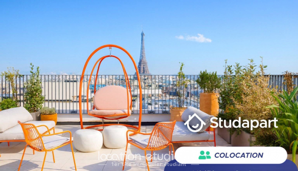 Colocation tudiante Studio à Paris 15me arrondissement (75015)