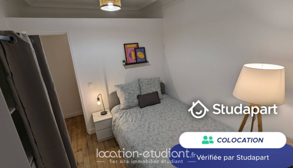 Colocation �tudiante Studio &agrave; Paris 15�me arrondissement (75015)