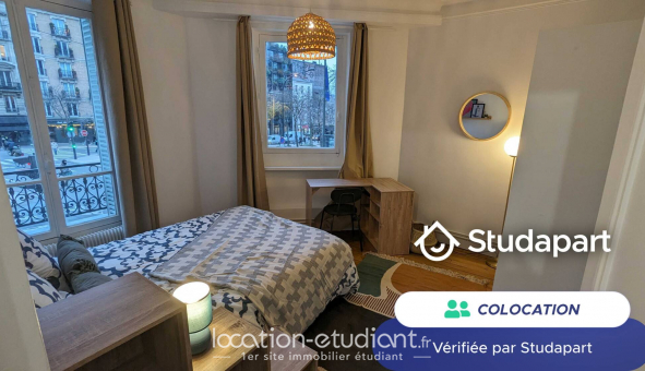 Colocation �tudiante Studio &agrave; Paris 15�me arrondissement (75015)