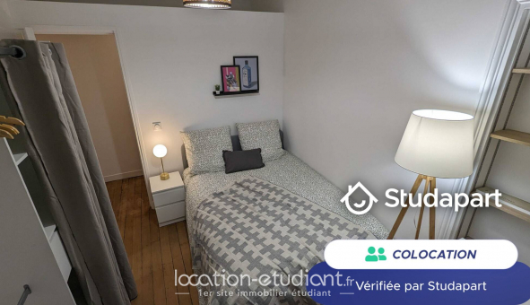 Colocation �tudiante Studio &agrave; Paris 15�me arrondissement (75015)