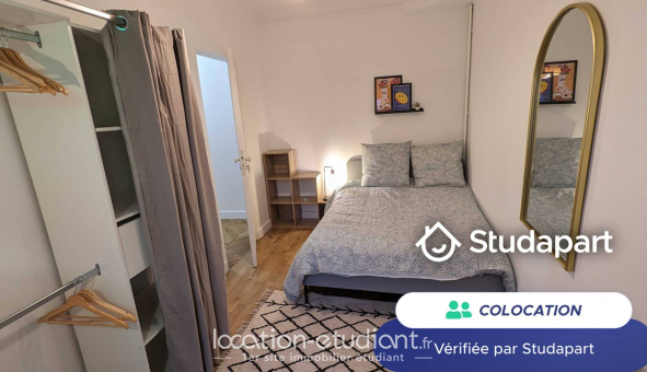 Colocation �tudiante Studio &agrave; Paris 15�me arrondissement (75015)