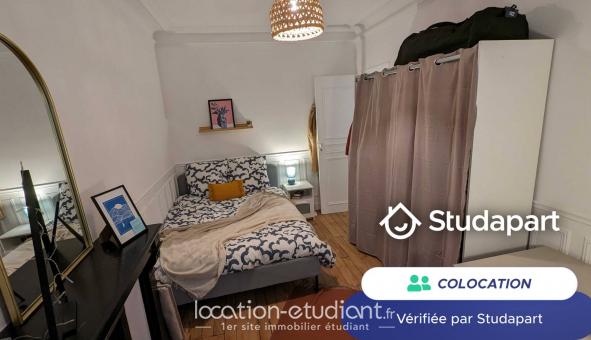 Colocation �tudiante Studio &agrave; Paris 15�me arrondissement (75015)