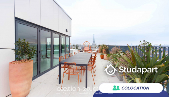 Colocation tudiante Studio à Paris 15me arrondissement (75015)