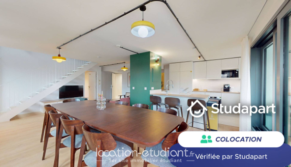 Colocation étudiante Studio &agrave; Paris 15ème arrondissement (75015)
