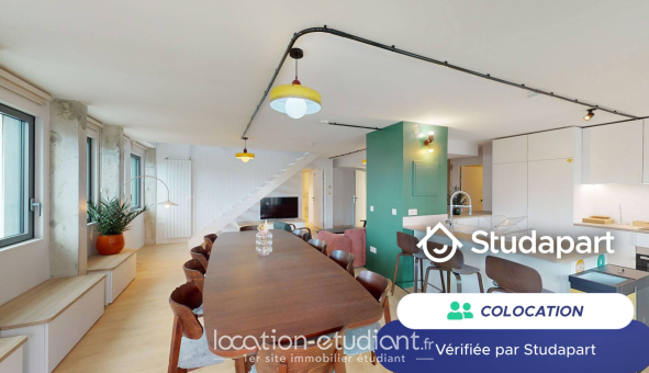 Colocation étudiante Studio &agrave; Paris 15ème arrondissement (75015)