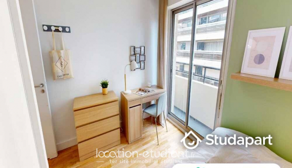 Colocation tudiante Studio à Paris 15me arrondissement (75015)
