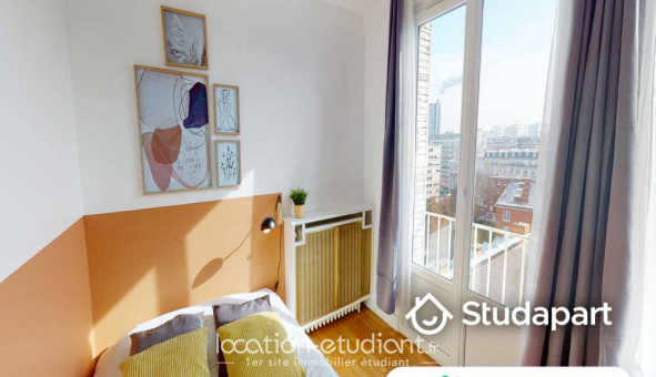 Colocation tudiante Studio à Paris 15me arrondissement (75015)