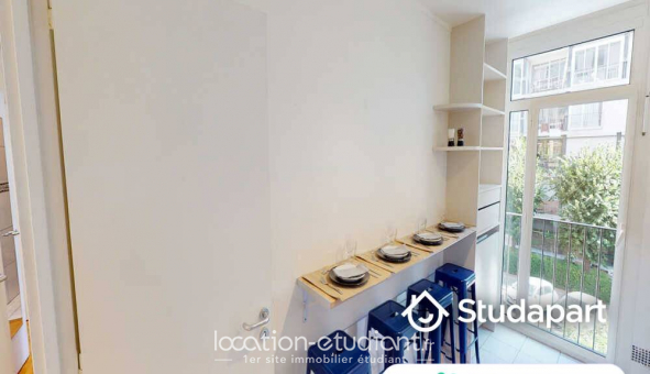 Colocation tudiante Studio à Paris 15me arrondissement (75015)