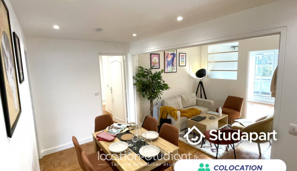 Colocation tudiante Studio à Paris 15me arrondissement (75015)