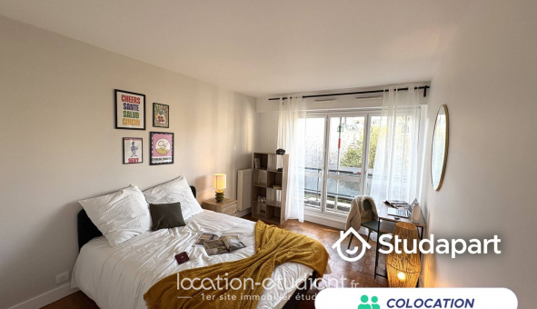 Colocation tudiante Studio à Paris 15me arrondissement (75015)
