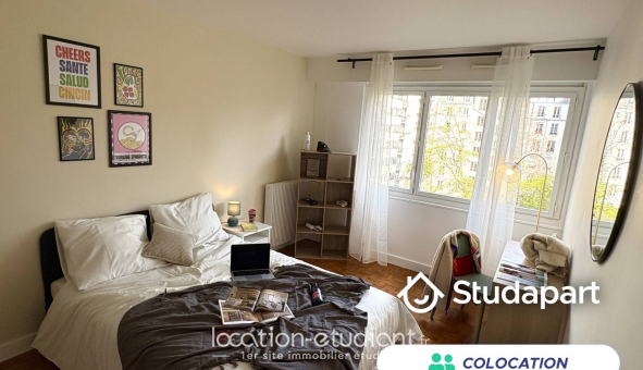 Colocation tudiante Studio à Paris 15me arrondissement (75015)