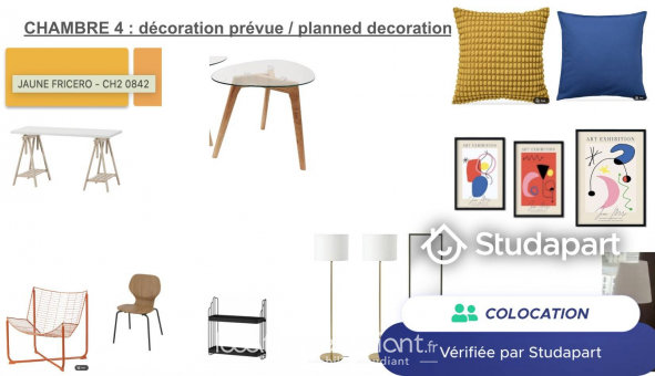 Colocation tudiante Studio à Paris 15me arrondissement (75015)