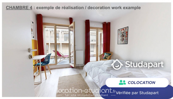 Colocation tudiante Studio à Paris 15me arrondissement (75015)