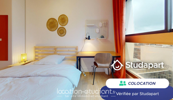 Colocation �tudiante Studio &agrave; Paris 15�me arrondissement (75015)