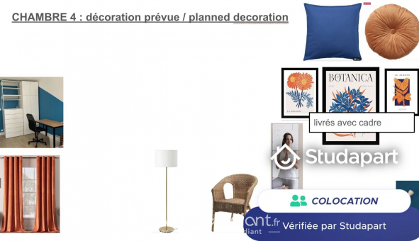 Colocation tudiante Studio à Paris 15me arrondissement (75015)