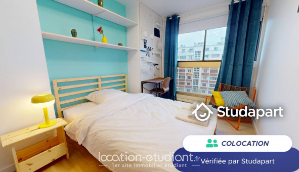 Colocation �tudiante Studio &agrave; Paris 15�me arrondissement (75015)