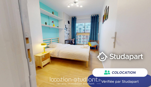 Colocation �tudiante Studio &agrave; Paris 15�me arrondissement (75015)