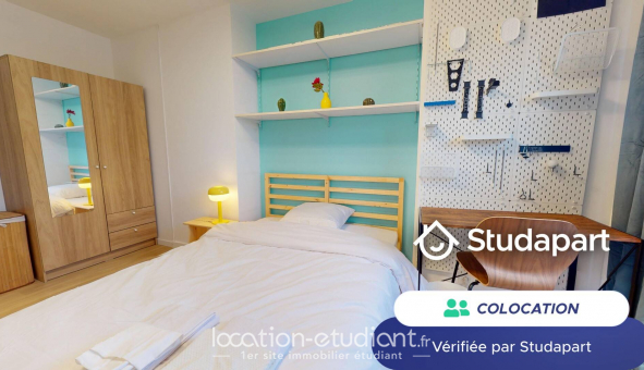 Colocation �tudiante Studio &agrave; Paris 15�me arrondissement (75015)