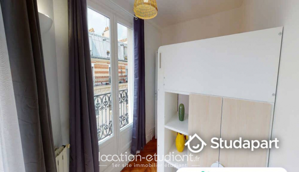 Colocation �tudiante Studio &agrave; Paris 15�me arrondissement (75015)