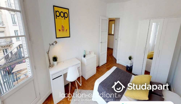 Colocation tudiante Studio à Paris 15me arrondissement (75015)