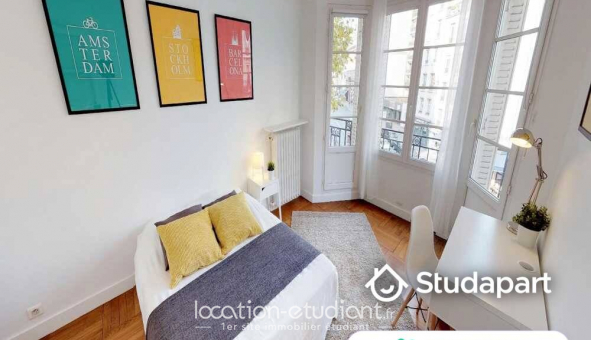 Colocation tudiante Studio à Paris 15me arrondissement (75015)