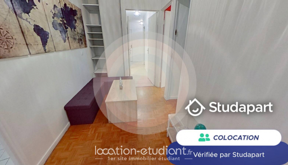 Colocation �tudiante Studio &agrave; Paris 15�me arrondissement (75015)