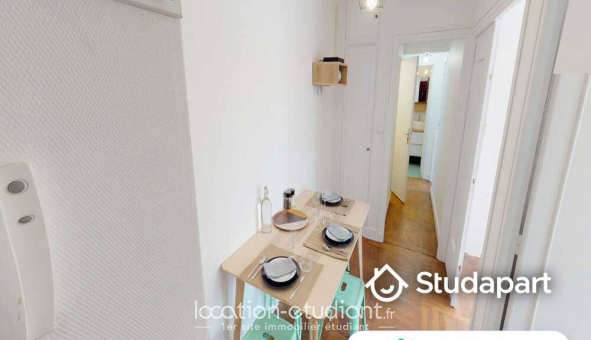 Colocation �tudiante Studio &agrave; Paris 15�me arrondissement (75015)