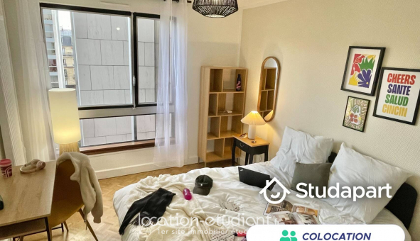 Colocation �tudiante Studio &agrave; Paris 15�me arrondissement (75015)