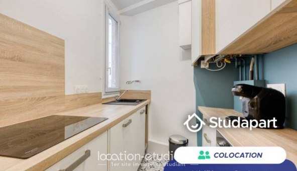 Colocation �tudiante Studio &agrave; Paris 15�me arrondissement (75015)