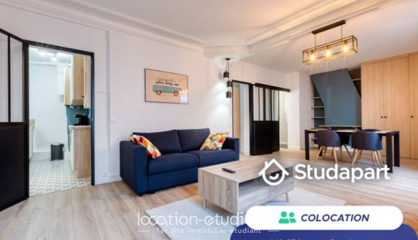 Colocation �tudiante Studio &agrave; Paris 15�me arrondissement (75015)