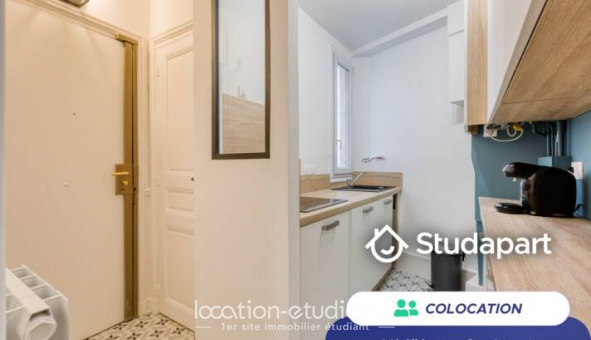 Colocation �tudiante Studio &agrave; Paris 15�me arrondissement (75015)