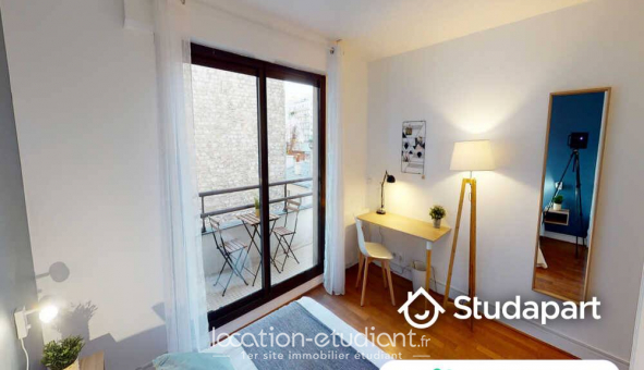 Colocation �tudiante Studio &agrave; Paris 15�me arrondissement (75015)