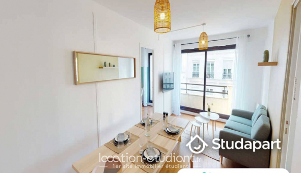 Colocation �tudiante Studio &agrave; Paris 15�me arrondissement (75015)