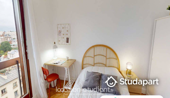 Colocation �tudiante Studio &agrave; Paris 15�me arrondissement (75015)