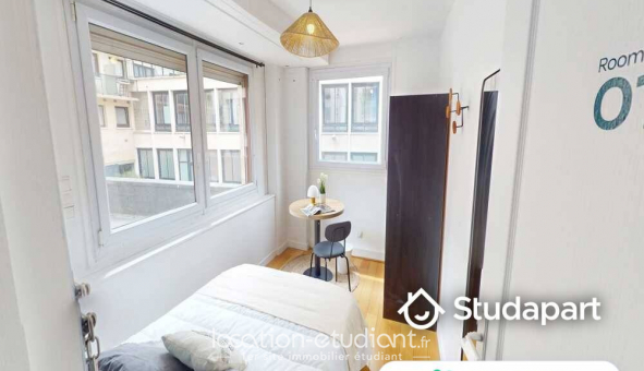 Colocation �tudiante Studio &agrave; Paris 15�me arrondissement (75015)