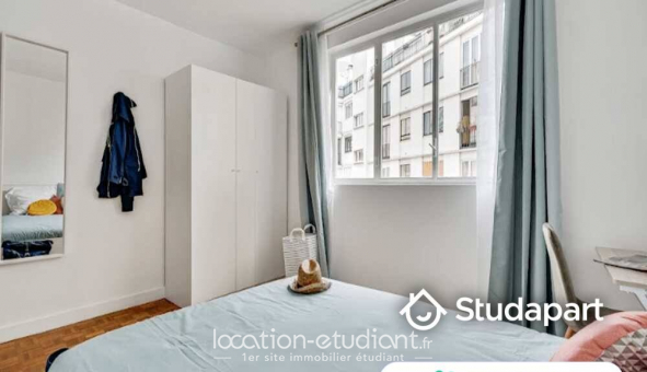 Colocation �tudiante Studio &agrave; Paris 15�me arrondissement (75015)