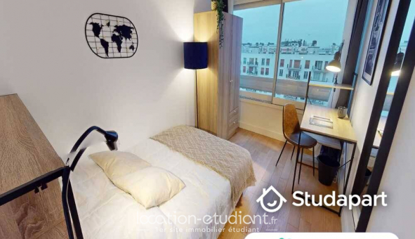 Colocation �tudiante Studio &agrave; Paris 15�me arrondissement (75015)