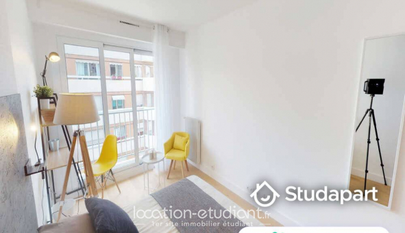 Colocation �tudiante Studio &agrave; Paris 15�me arrondissement (75015)